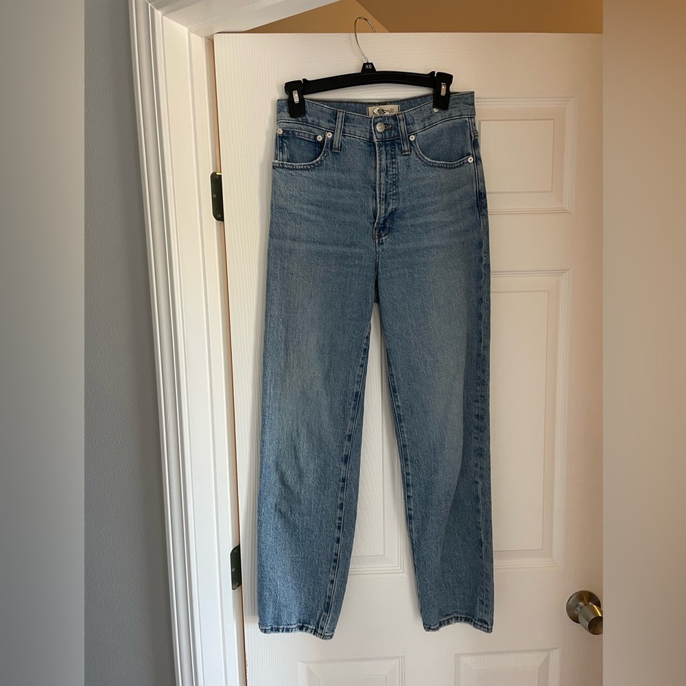 Madewell perfect 90s high rise vintage jean